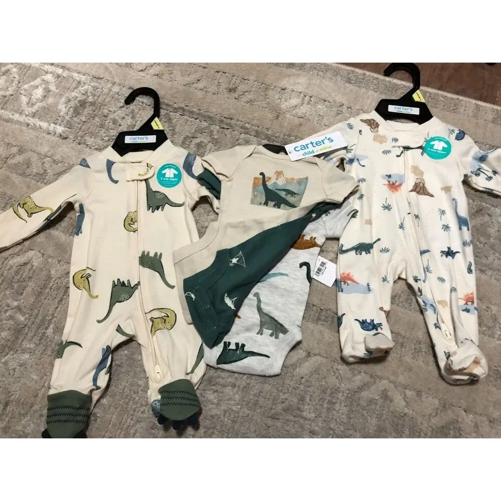 Dinosaur Carter's Preemie Bundle New
